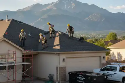 Professional roof installation by vinyl siding experts in Colorado Springs, CO