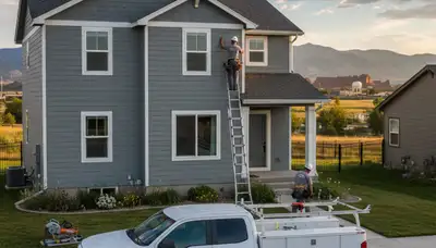 Professional vinyl siding installation in Colorado Springs CO home exterior