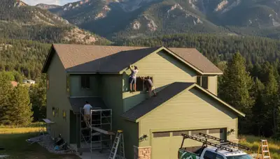 Vinyl siding installation by local contractors in Colorado Springs CO homes