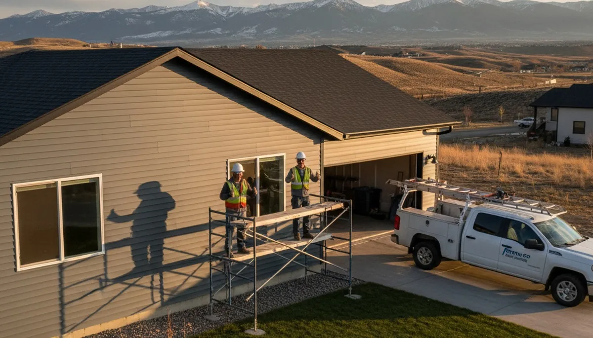 Professional vinyl siding installation in Colorado Springs CO home exterior upgrade